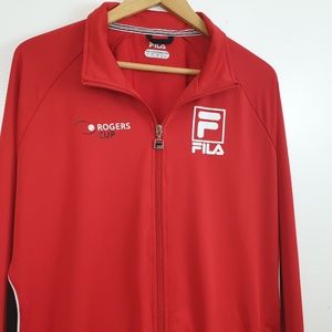 FILA Running Jacket Size Large Full Zip